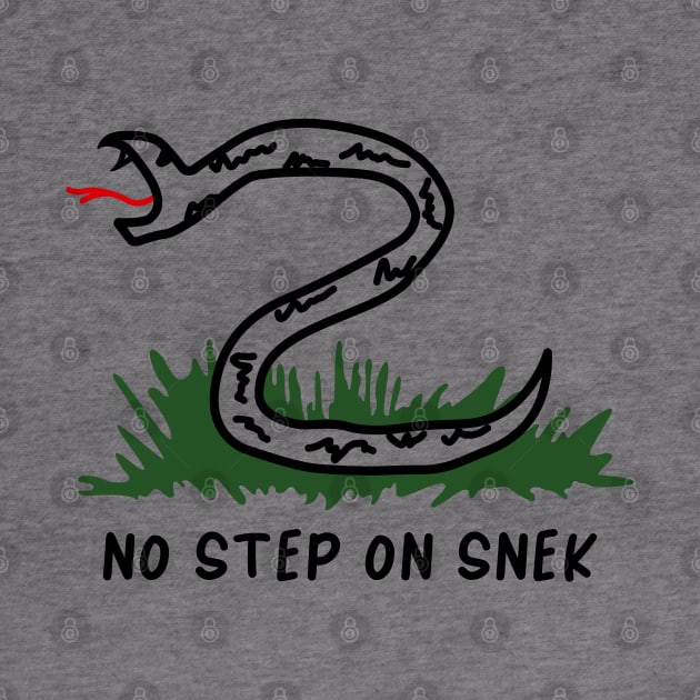 No Step On Snek by TextTees